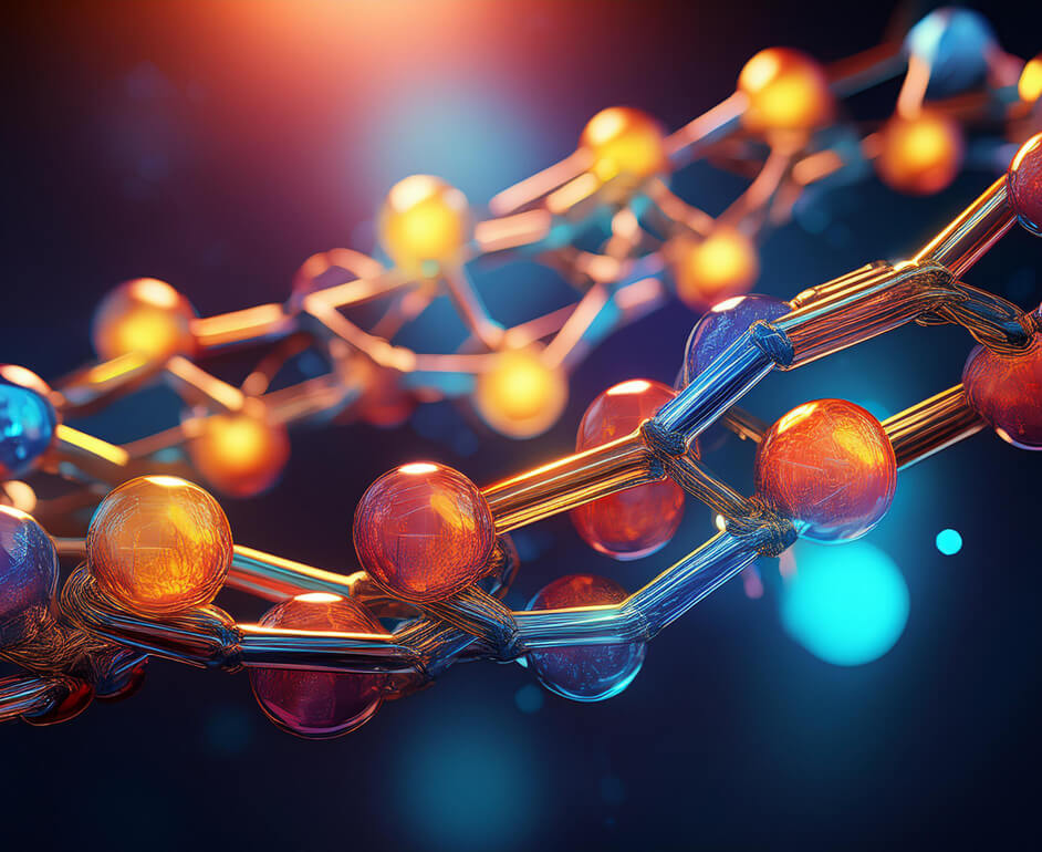 Chain of amino acids